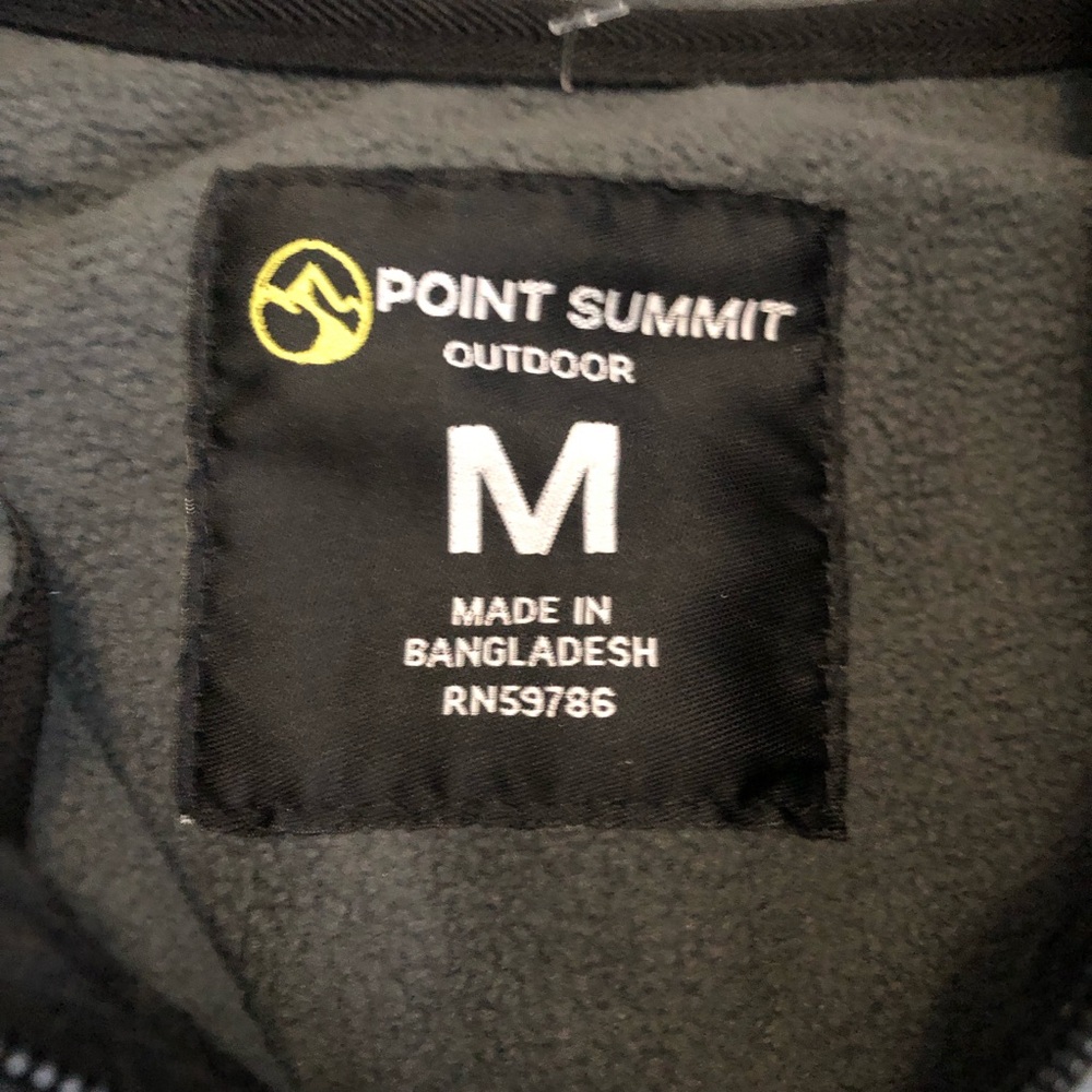 Point Summit Outdoor Gray Men’s Jacket - Picture 5 of 11